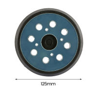 Patinete De Lijado 125mm 5 Pulgadas 8 Agujeros Makita Orbital Sander Disco Porter Cable Hook Loop Para Herramientas Eléctricas - details 13