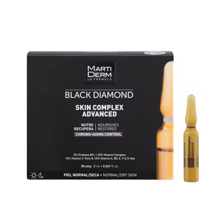 Black Diamond Skin Complex Advanced, 30 amps. - Martiderm - 1