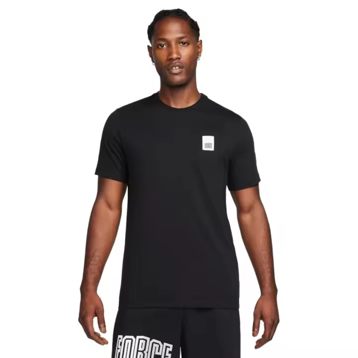 Camiseta Nike M Nk Tee St S Force Negro Basket T Shirt Fn0803-010 - 1
