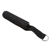 Banda De Resistencia Para Gimnasio Con Manijas Antideslizantes Tejido De Nylon Fuerte Equipo De Ejercicio Para Máquina De Cables Deporte Y Fitness Negro - details 3