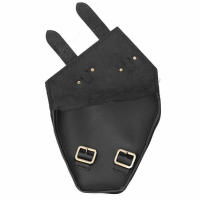 Bolsas De Sillín Para Motocicleta De Cuero PU Negro Almacenamiento De Equipaje Lateral Para Honda Rebel 300 500 Modelos 2017-2022 - details 4