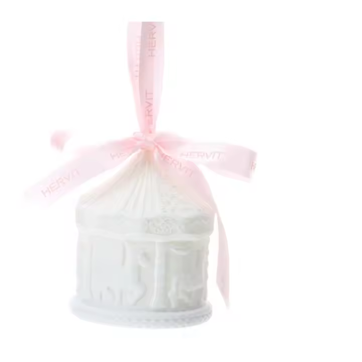 Giostrina Porc. White Biscuit Baby 9cm - 1