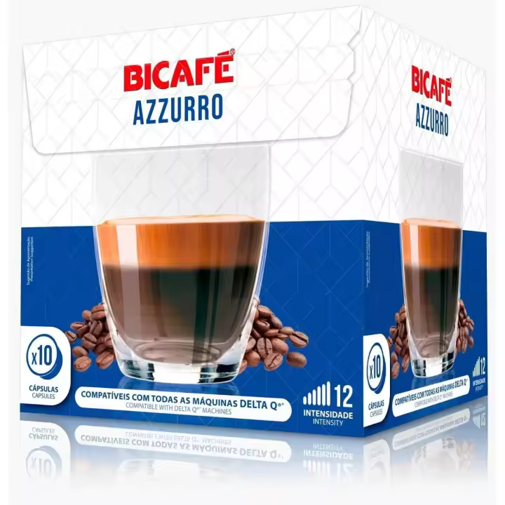 ( 11 x 10 ) 110 Cápsulas Delta Q® Compatibles ( Regalo ) - Café Intenso:  - Bicafe - 1