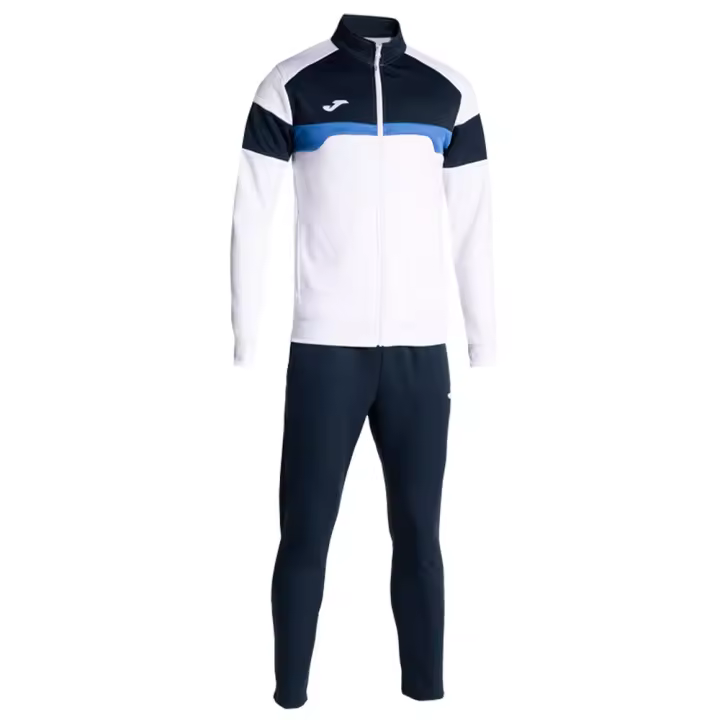 Joma Chandal Hombre DANUBIO III POLIESTER BLANCO MARINO DEPORTE ROPA DEPORTIVA - 1