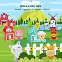 Juguetes Montessori Para Bebés Juego De Colores Y Números Con Muñecos De Dedo De Animal De Granja Para Niños De 3-6 Años - details 3