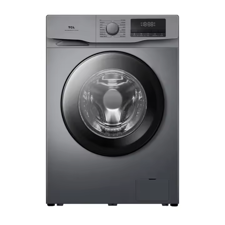 Lavadora TCL FF0814SA0 Plata 8Kg 1400 Vapor A - 1