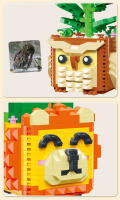 Bloques De Construcción Para Jardín Arbolito Eterno DIY Kit De Oficina Romántico Para Niñas Bloques Pequeños De Plástico ABS Compatible Con Lego Sin Batería Originales De China - details 6