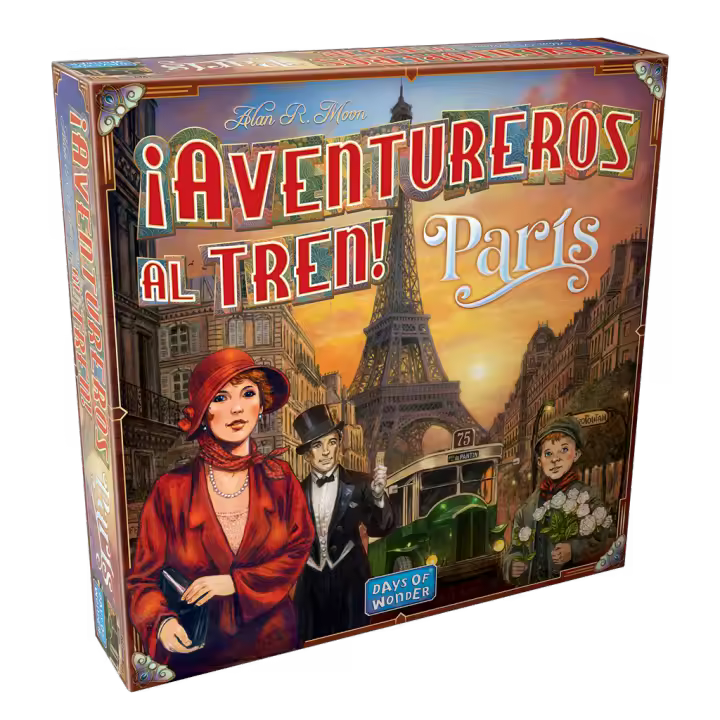 Asmodee - ¡Aventureros al Tren! Paris - 1
