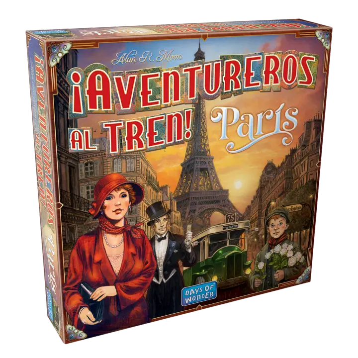 Asmodee - ¡Aventureros al Tren! Paris - 1