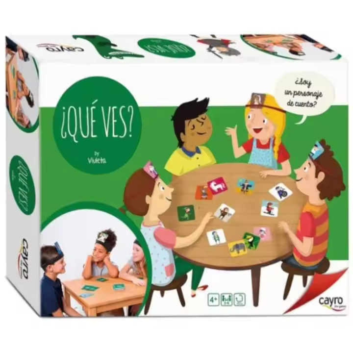 Cayro Juego de Mesa Infantil ¿Qué Ves? - Divertido Juego de Preguntas - 1