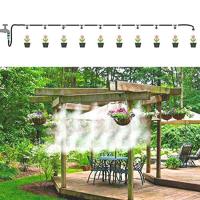 Kit de Nebulización para Jardín 10/15/20m, Enfriador Exterior para Plantas, Gazebos y Terrazas, Se Conecta a Manguera y Grifo, Presión 3-5 Bar, Sistema de Riego por Microaspersión - details 4