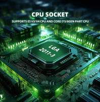 Placa Base X99-8D4 ZSUS Con CPU Xeon E5 2630 V4 DDR4 16GB RAM 2133MHZ NVME M.2 SATA Compatible Con LGA2011-3 Para Desktop Y Servidor - details 1