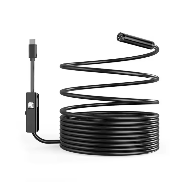 Bit cámara de inspección USB para teléfono OTG Android 5,5mm endoscopio IP67 impermeable con 6 luz LED tipo C - 1