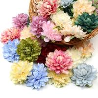 3/5Pcs Flores Artificiales De Seda Hydrangea 10cm Para Decoración De Hogar Boda DIY Corona Accesorios Para Jardín Y Decoración De Aniversario - details 1