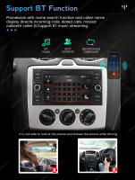 Radio De Coche Android 13 Para Ford Focus 2 S-MAX C-MAX Kuga Fiesta Fusion 2004-2007 Navegación GPS Reproductor Multimedia Con Carplay Inalámbrico ROM 32G RAM 2G Pantalla Táctil 7'' - details 29