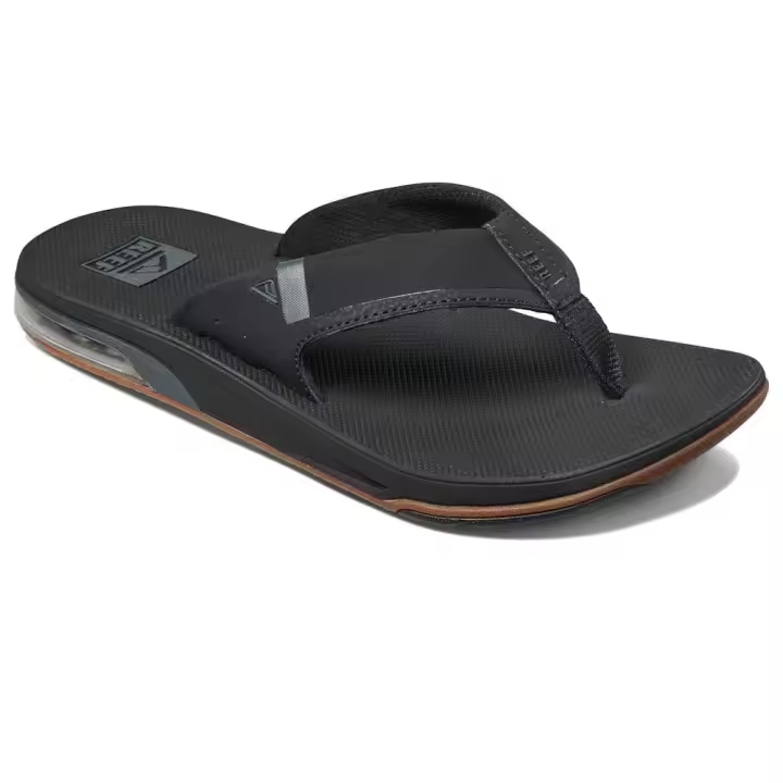 Reef Chanclas Fanning Low Negro Hombre Adulto - 1