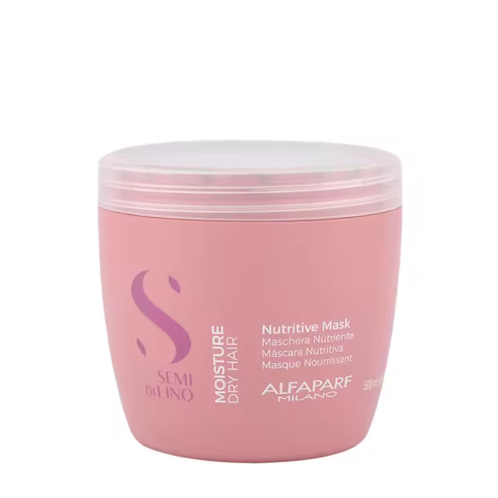 Alfaparf Milano Semi Di Lino Moisture Nutritive Mask 500ml -mascarilla nutritiva - 1