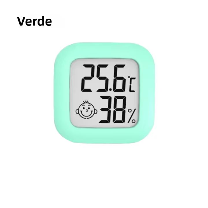 Termómetro Y Higrómetro Digital Aideepen Para Interior Medidor De Temperatura Y Humedad Con Sensor Estación Meteorológica Para El Hogar - 1
