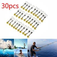 Set De 30 Piezas Flotadores De Pesca Bobber Stop Conectores De Guisantes Espaciales Herramientas De Pesca Para Agua Salada Plástico Y Metal - details 4