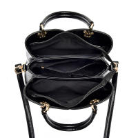 Bolsostoteparamujer Bolso de Mano Mujer Moda Cuadros Bolso Bandolera PU Cuero Bolso Señoras Tote Elegante Bolsa de Hombro con Colgante Rombo para Trabajo - details 0