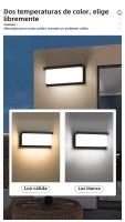 Luz De Pared LED Impermeable 15W Con Sensor De Radar Para Exteriores Y Dormitorios Sala De Estar Porches Jardines Luz Decorativa Moderna - details 4