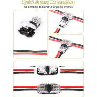Conectores De Cable Universal Compactos 5Pcs 2 Pin 3/2 Vía Tipo I Auto-Arrancado Para Conexión Eléctrica Terminales De Crimpado - details 3
