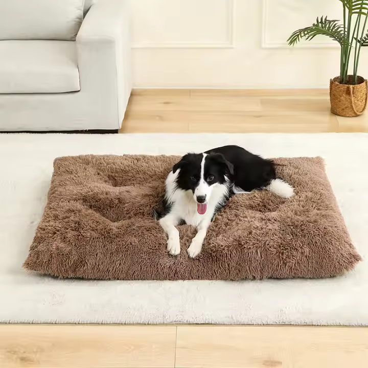 Sofá Suave Para Perros Y Gatos Almohadilla De Descanso De Peluche Larga Para Mascotas Producto De Casa Animal Para Dormir - 1