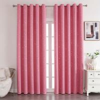 Cortinas Para Niños Con Estrellas Y Negro Resistente Al Sol Para Dormitorio Y Sala De Estar Ventanas Modernas De Doble Capa Sin Encaje - details 6