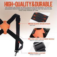 Correa De Hombro Universal Para Binoculares En Forma De X Correa De Hombro Doble Para Cámara Ajustable Correa De Pecho Para Cámara - details 10