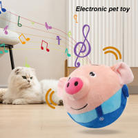Bola Interactiva Eléctrica Para Perros Peluche Autobouncing Rechargeable USB Juguete Animal Cantante Y Masticable Resistente - details 1
