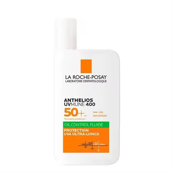 La Roche Posay Anthelios Invisible Fluido Solar Oil Control UVA Long UVmune 400 SPF5  50ml - 1
