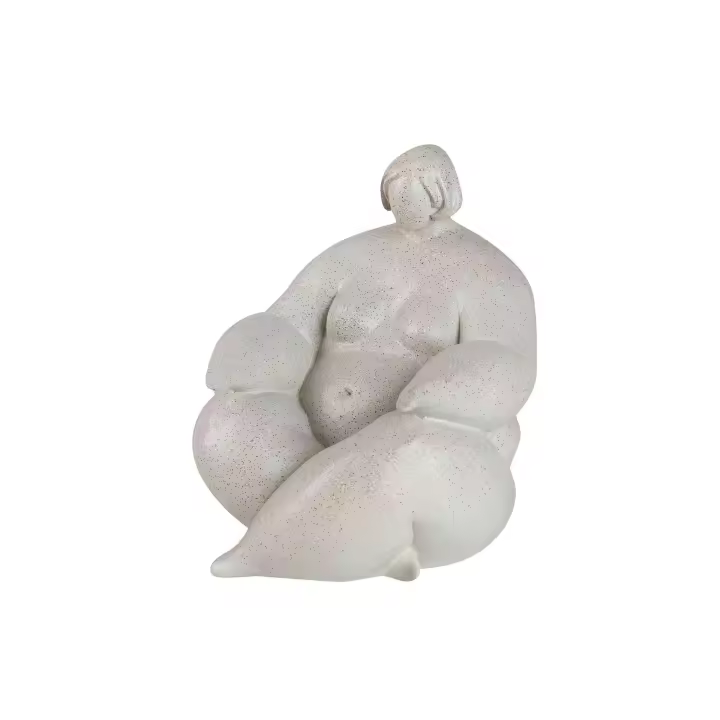 Figura Mujer Resina Yoga 21x19x22 Cm - 1