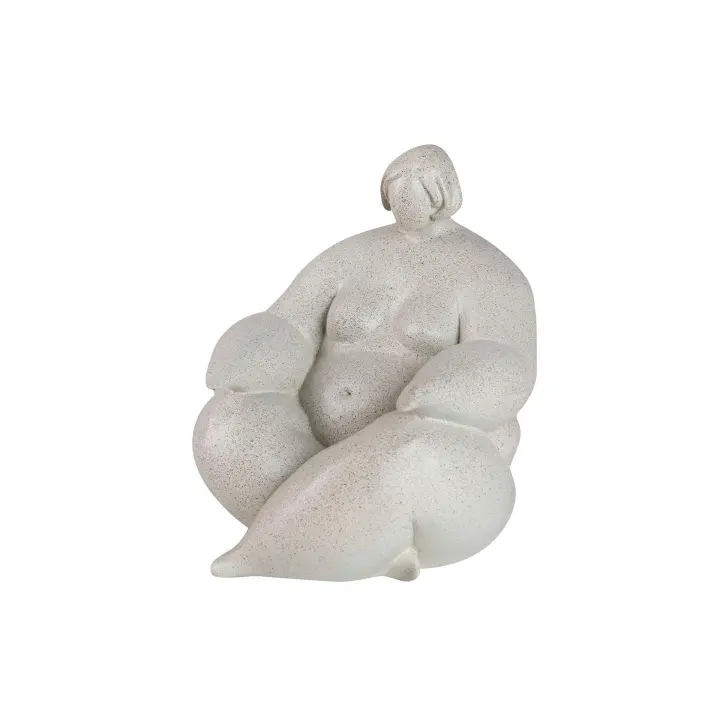 Figura Mujer Resina Yoga 21x19x22 Cm - 1