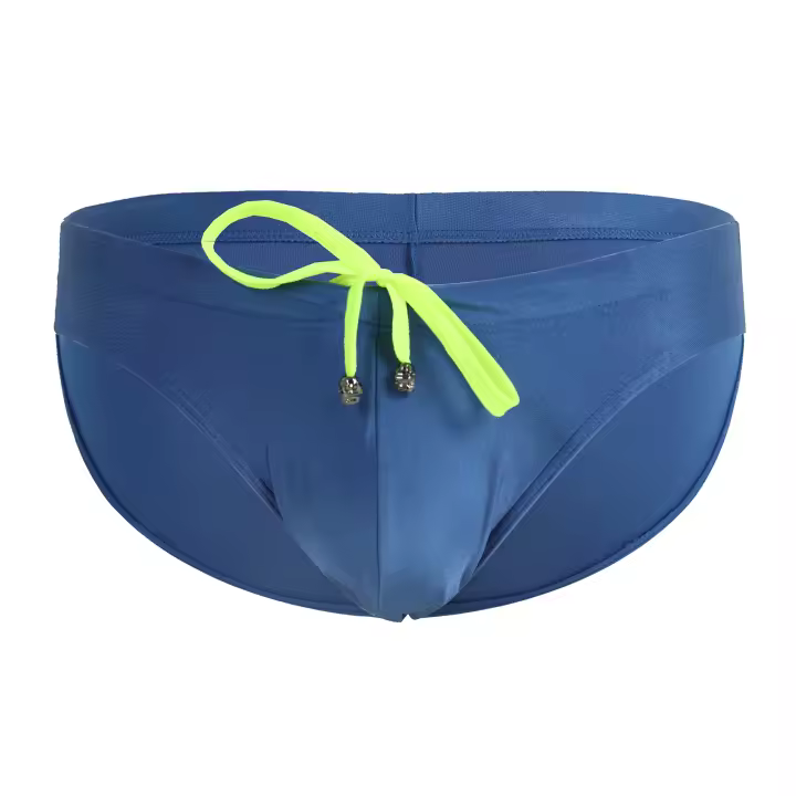 Biquini De Natación Para Hombres Secado Rápido Briefs Sexys Cintura Baja Trajes De Baño Bikini Para Playa Surf - 1