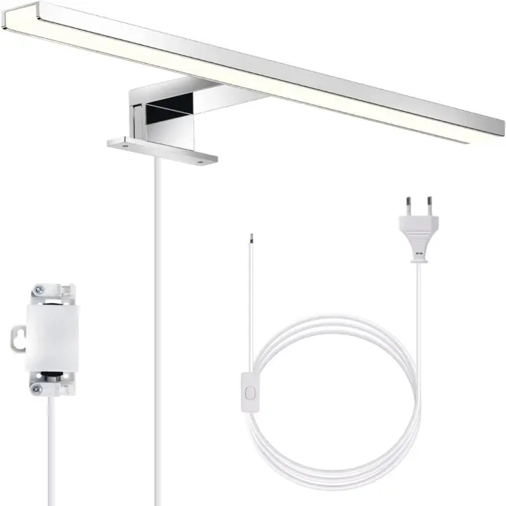 Luz De Espejo LED 6/8W Para Baño Y Armario 6000K Luz De Maquillaje Para Vanidad Lámpara Impermeable Para Interior Luz Del Frente - 1
