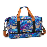 Bolsa De Gimnasio De Viaje Portátil Para Hombres Y Mujeres Bolso Cruzado De Hombro Con Mano Para Exterior Duffel Weekender Yoga Bolsa De Secado Seco Y Húmedo Separación Para Deportes De Entrenamiento - details 29