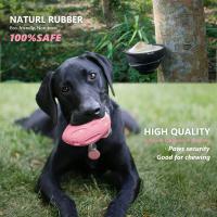 Juguetes Para Perros Masticadores Agresivos De Goma Squeaky Bola De Masticar Para Dientes Duraderos Y Limpieza Adecuado Para Razas Medianas Y Grandes - details 0