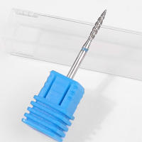 Broca De Uñas Para Taladro Diamante Torbellino Cutter De Cutícula Herramienta De Manicura Y Pedicura Burro De Giro Cabeza De Trituración Espiral Suministros De Belleza - details 4