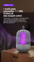 Trampa Electrónica De Insectos Y Mosquitos Killer Luz Interior Con Anillo Para Colgar Sin Batería Luz Atrayente Para Insectos - details 9