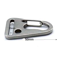 Hebilla De Correa Para Portaobjetos De Acero Inoxidable Herramienta De Escalada Y Exterior Clip De Colgaje Reemplazo De Bocina De Avestruz - details 2