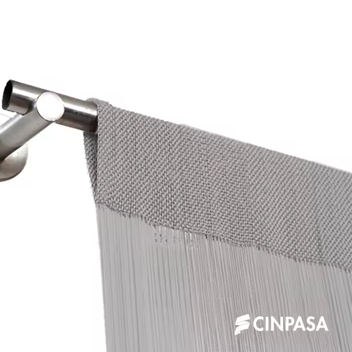 CINPASA | Cortina de Hilos Ignífuga | Diseño Moderno y Versátil para Hogares, Oficinas y Comercios | 100x300 - 1