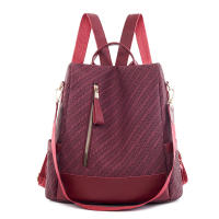 Mochila De Viaje Para Mujer,Cuero PU Bolso Casual,Impermeabilización,para Todos los Díario, Viajes Cortos, Trabajo - details 3