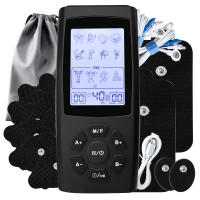 Estimulador Eléctrico De Acupuntura Tens Con 40 Niveles Y 10 Almohadillas EMS Estimulador Muscular Para Alivio Del Dolor Y Relajación - details 15