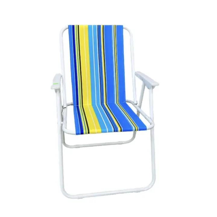 Silla de Taburete con Respaldo multición portátil Informal al Aire Libre para Patio Camping Pesca Barbacoa - 1