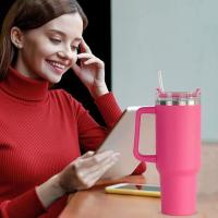MAXHOME-Termo de vacío de acero inoxidable con pajita, taza de viaje térmica de café para el coche, botella de agua al aire libre.1200ml - details 5