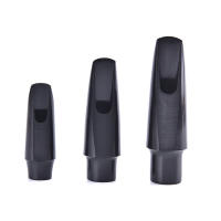 1PC Accesorio De Instrumento Profesional Soprano/Tenor/Alto Saxofón ABS Plástico Negro Boquilla Mouthpiece Para Música - details 10