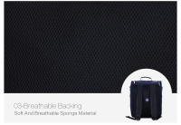 Bolso De Diaper Multifuncional Para Bebé Insular Elegante Bolsa De Camarón Para Mamá Viaje Cambio Con Carrito De Manos Para Mujer Tamaño Medio - details 44
