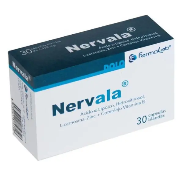 Nervala 30 Capsulas Farmolab - 1