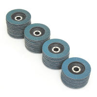 10pcs Discos De Plegado 125mm Para Mèrquica Herramienta Abrosiva Disco De Pulido 40/60/80/120 Para Eliminación De Residuos En Angulo Con Broca - details 5