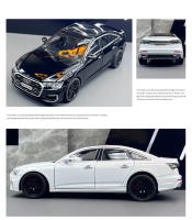Nueva Audi A6 De 1:24 En Escala Modelo De Aleación Vehículo Miniatura Con Sonido Y Luz Coleccionable Para Niños Regalo De Cumpleaños - details 13